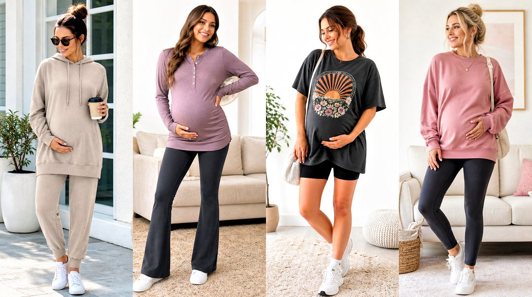 20 Long Maternity Tops Outfit Ideas for Every Trimester