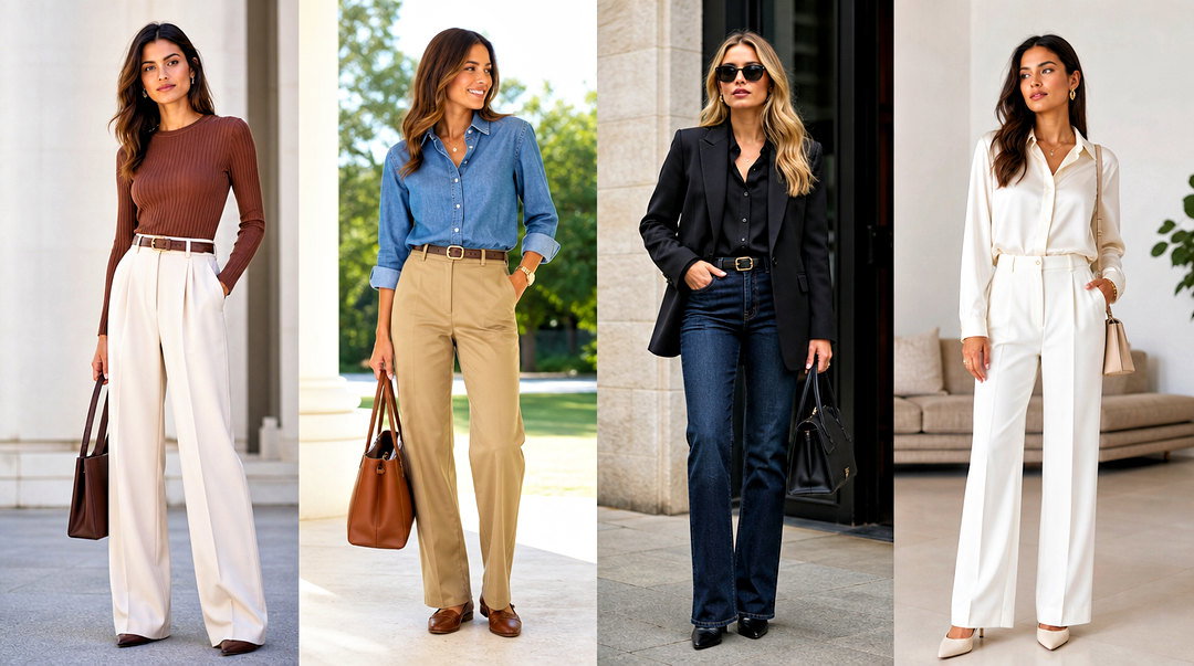 20 Long Sleeve Business Casual Tops Outfit Ideas for Work