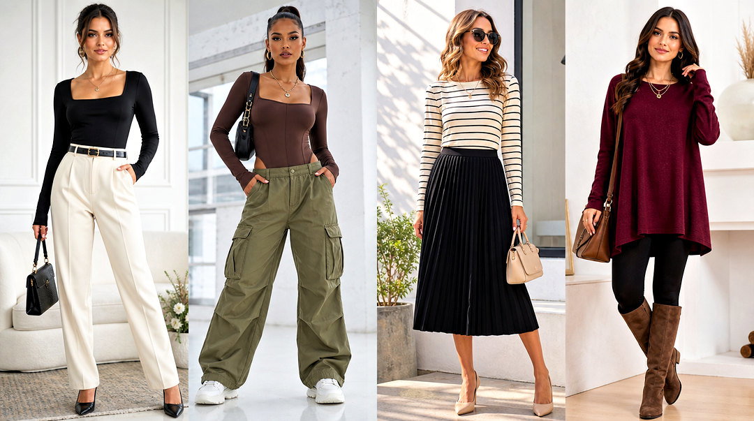 25 Long Sleeve Dress Tops Outfit Ideas for Polished Style