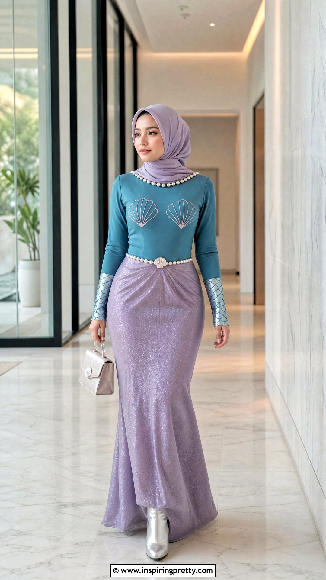 Long Sleeve Mermaid Top - 25 mermaid tops diy ideas