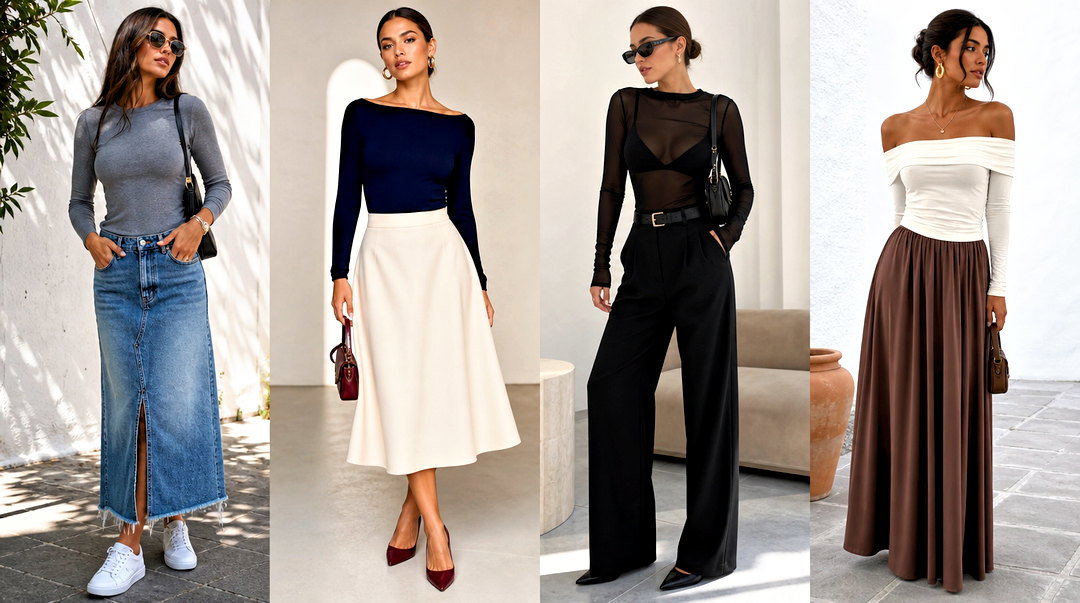 50 Long Sleeve Top Outfit Ideas for Chic Transitional Style