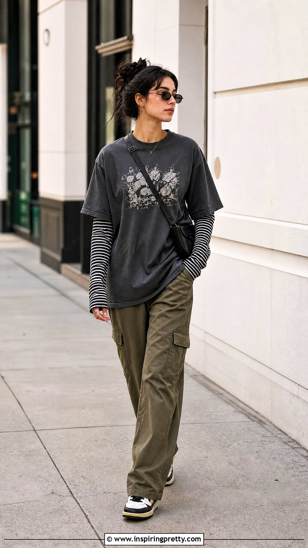 Long Sleeve Top Under T Shirt Outfit - 50 layering tops outfit ideas