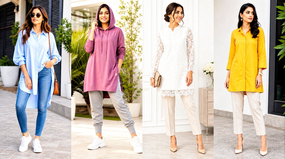 50 Long Tops Designs to Refresh Your Modern Everyday Wardrobe