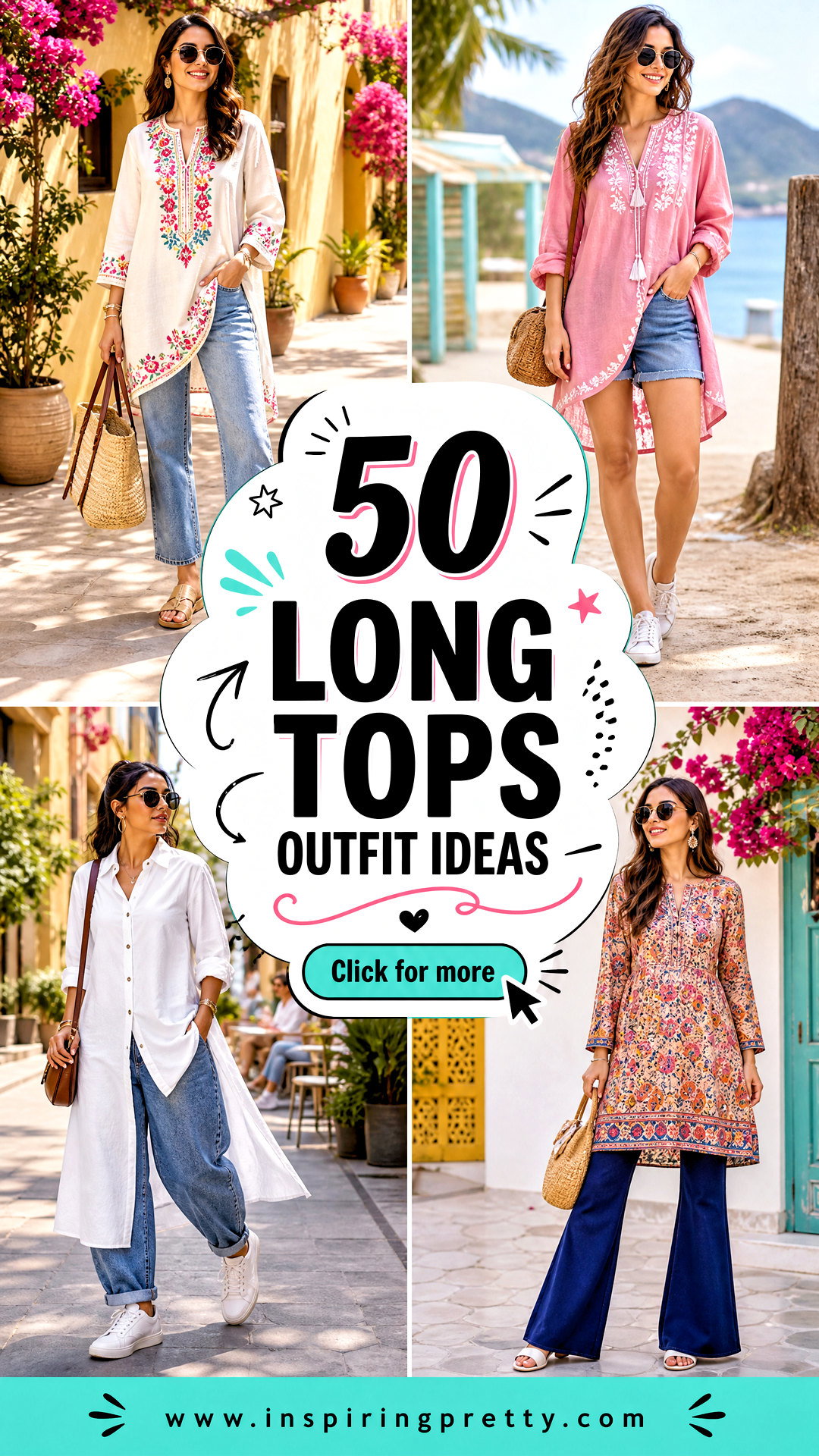 50 Long Tops Outfit Ideas for Polished Everyday Style Wins - 50 Long Tops Outfit Ideas for Polished Everyday Style Wins