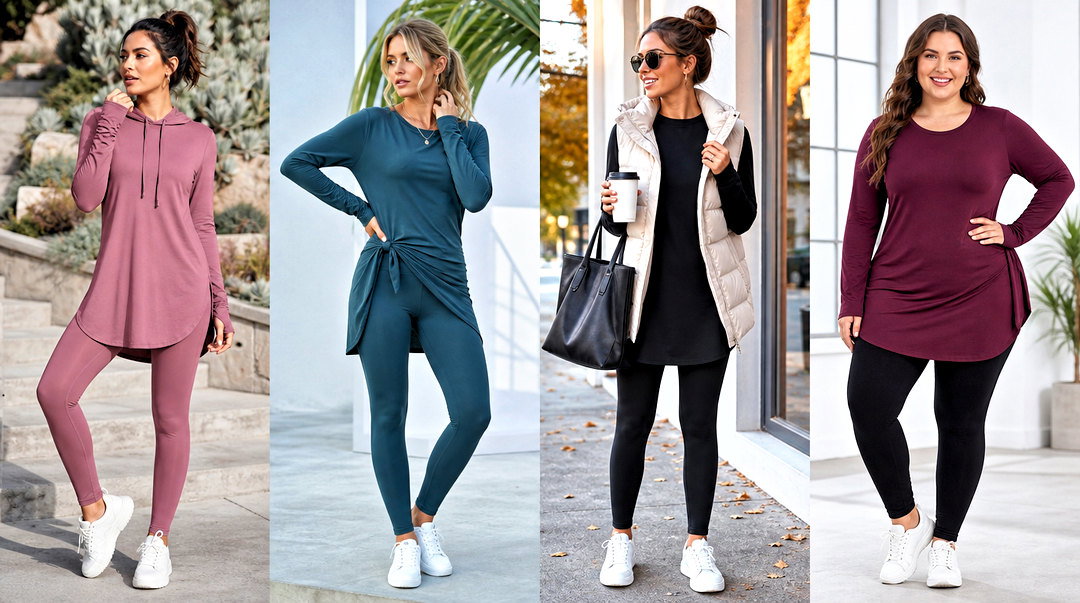 20 Long Yoga Tops Outfit Ideas for Comfortable Active Days