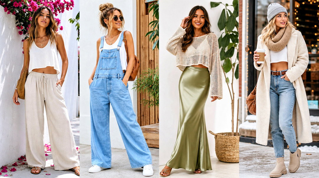 50 Loose Crop Top Outfits for Cool, Carefree Summer Days