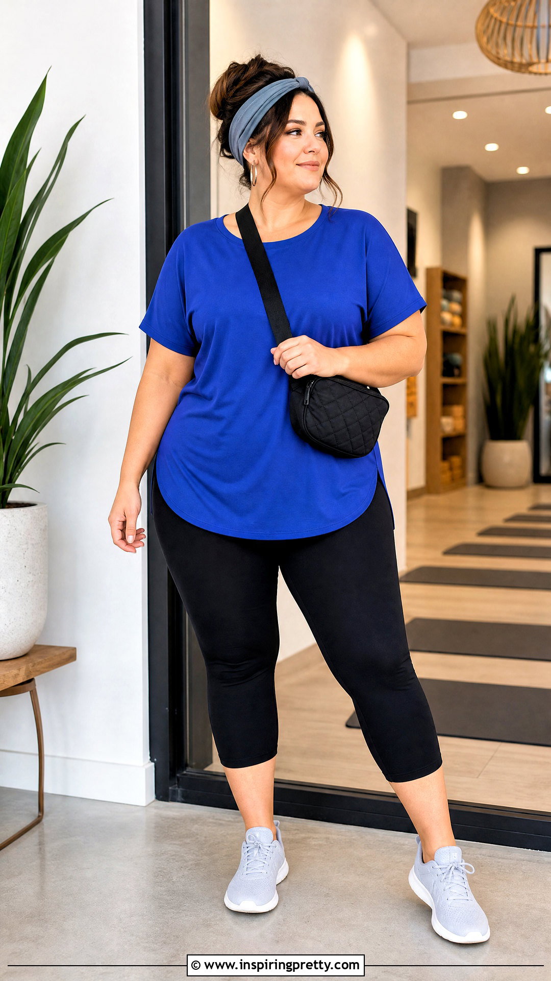 Loose Long Activewear Top With Leggings Outfit - 20 long activewear tops outfit ideas