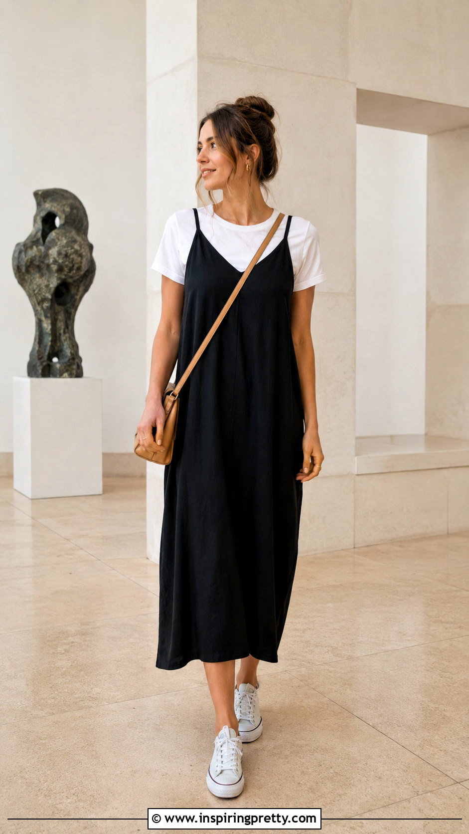 Loose Tank Top Dress Over A Fitted T Shirt - 25 loose tank top dress outfit ideas