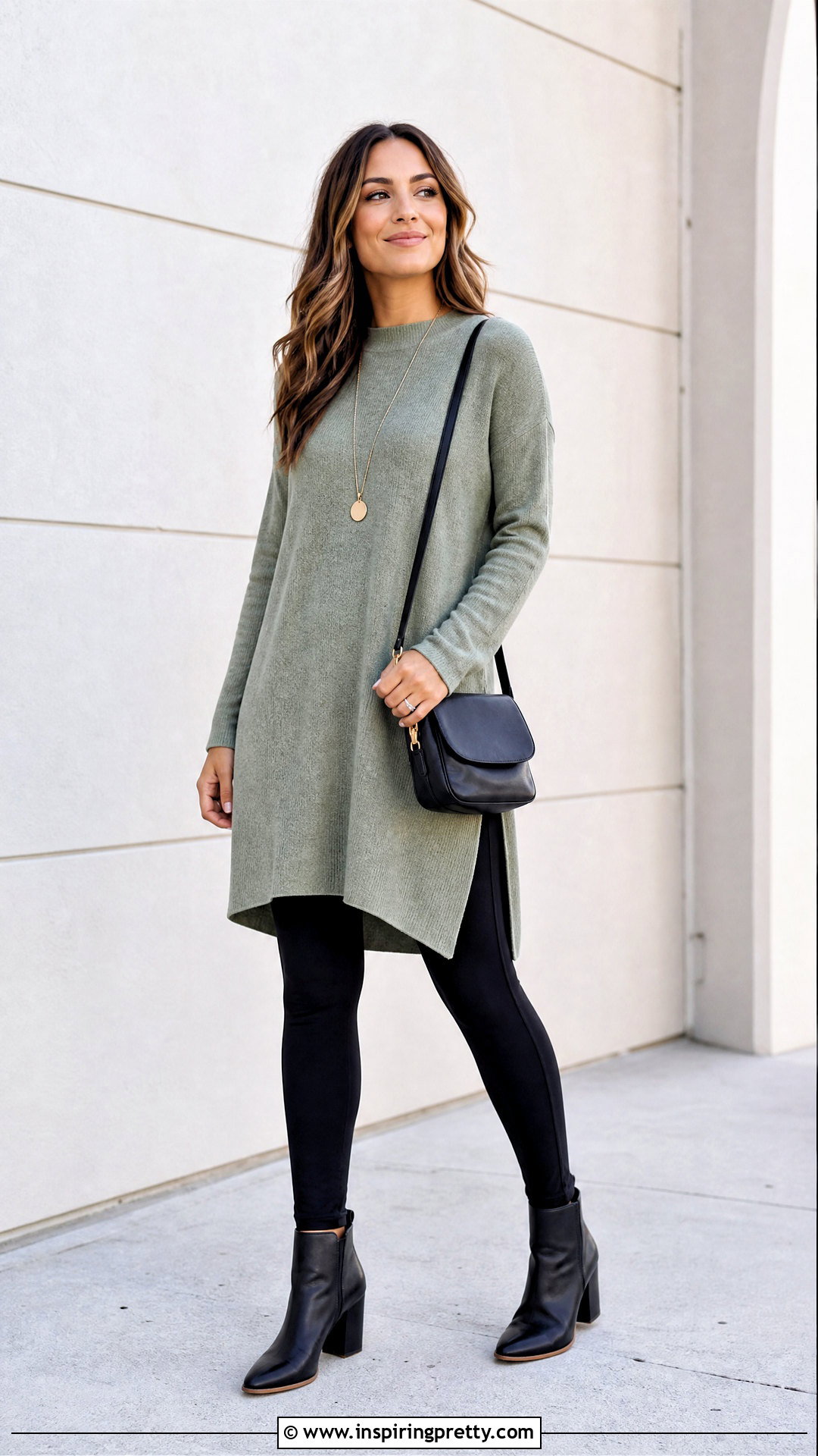 Loose Tunic Top And Leggings Outfit - 50 loose top outfit ideas