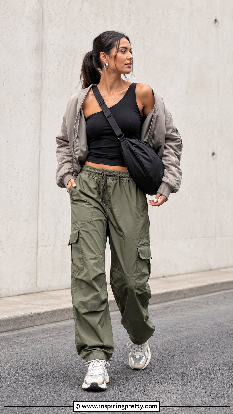 Lululemon Asymmetrical Top With Cargo Pants - 20 lululemon asymmetrical top outfit ideas