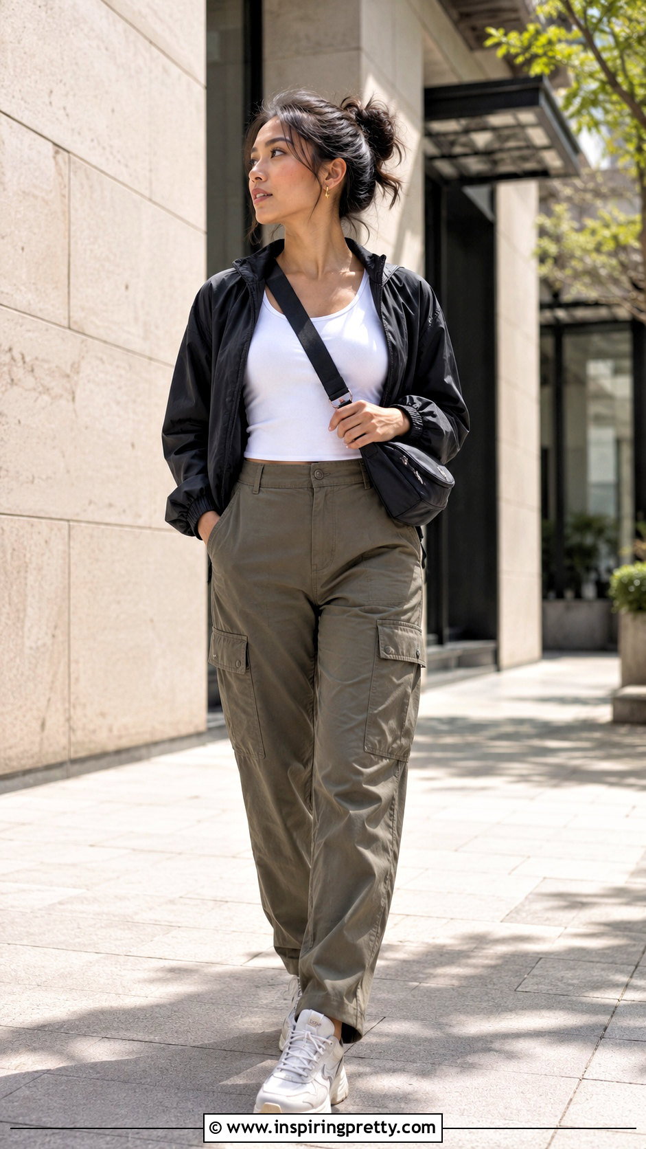 Lululemon Instill Tank With Cargo Pants - 20 lululemon instill tank top outfit ideas