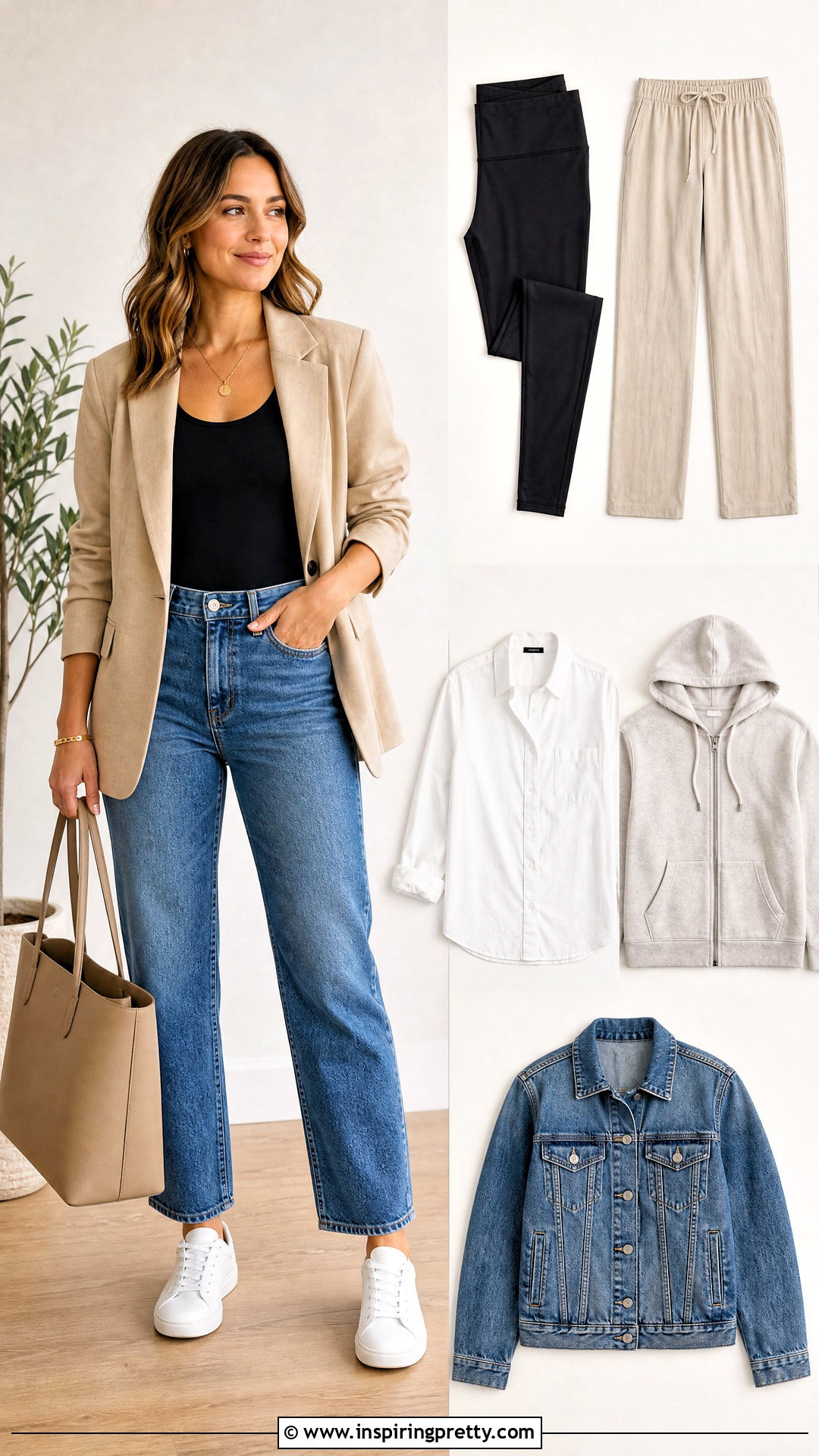 Lululemon Tank Capsule Wardrobe Outfit - 50 lululemon tank top outfit ideas