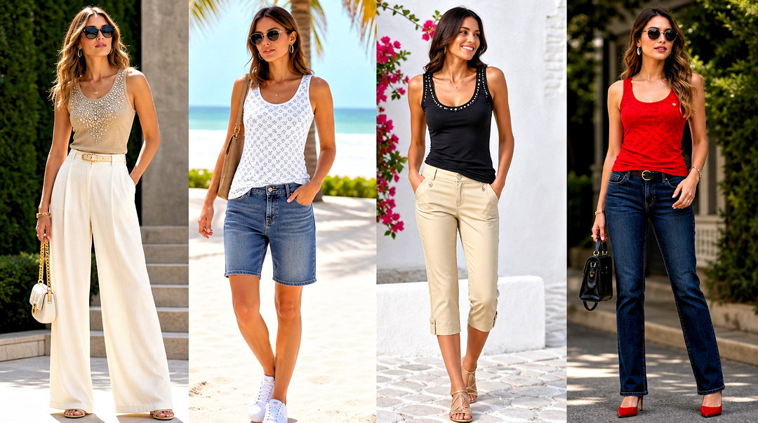 20 Luxury Designer Tank Tops Outfit Ideas for Elevated Style