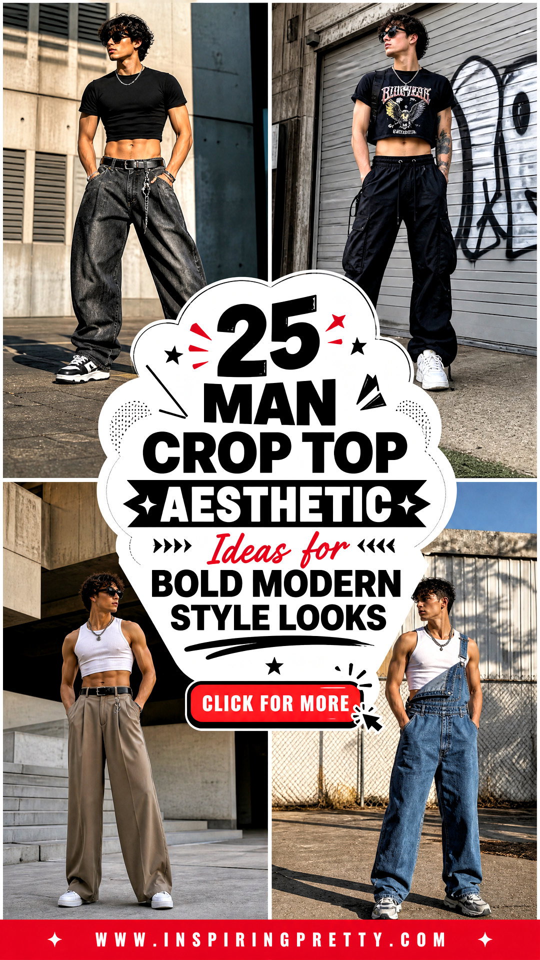 25 Man Crop Top Aesthetic Ideas for Bold Modern Style Looks - 25 Man Crop Top Aesthetic Ideas for Bold Modern Style Looks