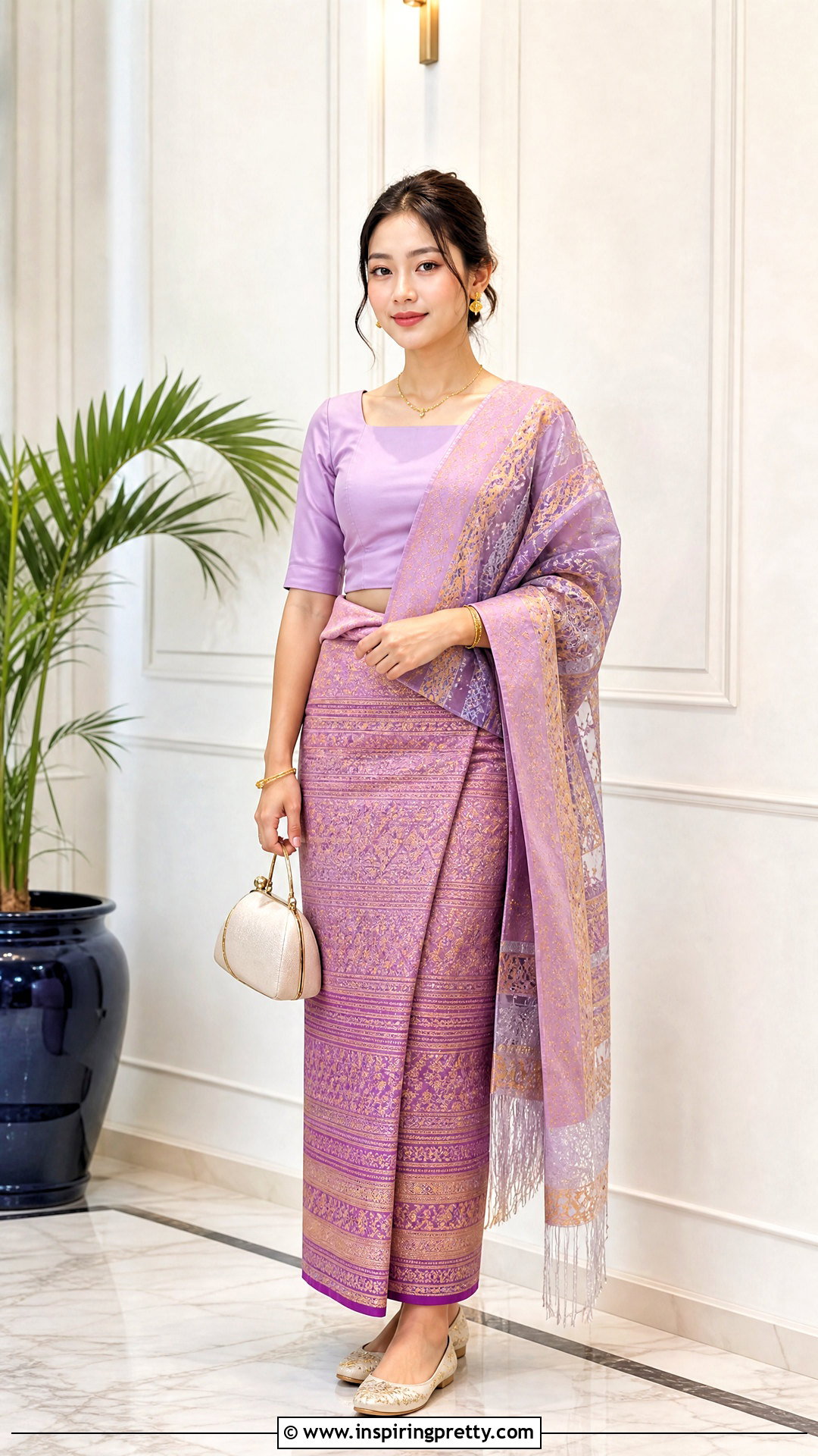 Manipuri Blouse With Phanek - 50 traditional tops for women