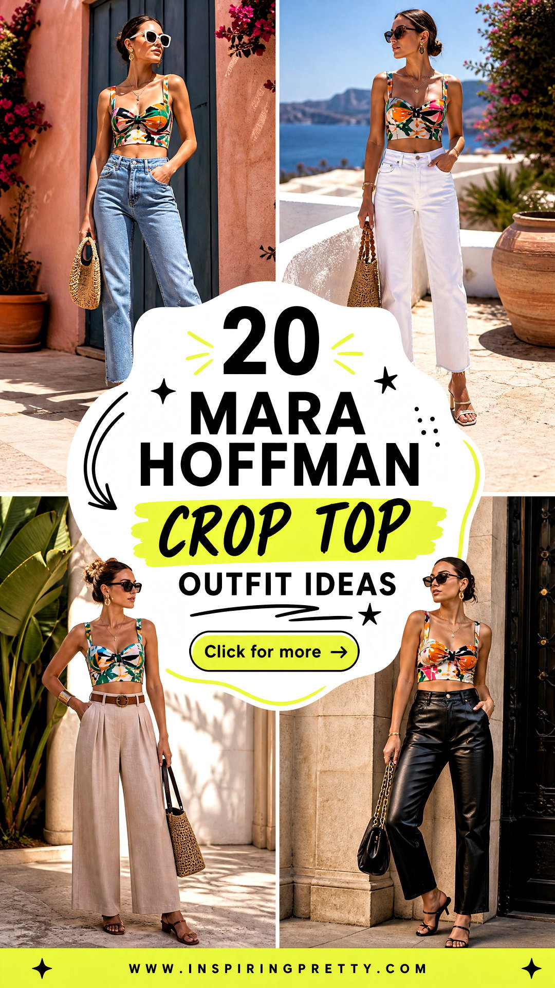 20 Mara Hoffman Crop Top Outfit Ideas for a Bold Summer - 20 Mara Hoffman Crop Top Outfit Ideas for a Bold Summer