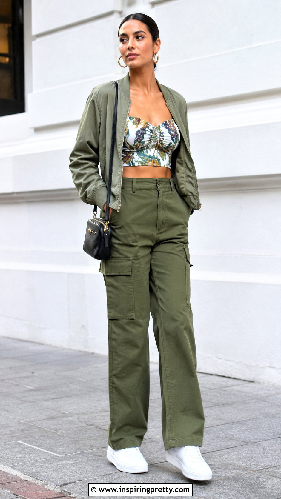 Mara Hoffman Crop Top With Cargo Pants - 20 mara hoffman crop top outfit ideas