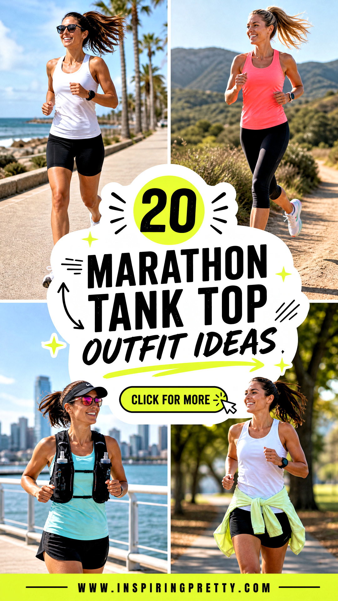 20 Marathon Tank Top Outfit Ideas for Training and Race Day - 20 Marathon Tank Top Outfit Ideas for Training and Race Day