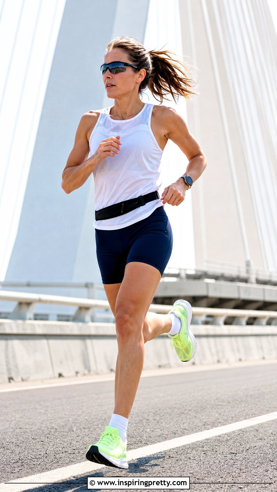 Marathon Tank Top With Compression Shorts - 20 Marathon Tank Top outfit ideas
