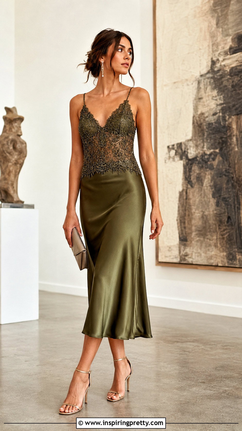 Marciano Beaded Lace Top With Slip Skirt - 20 marciano beaded lace top outfit ideas