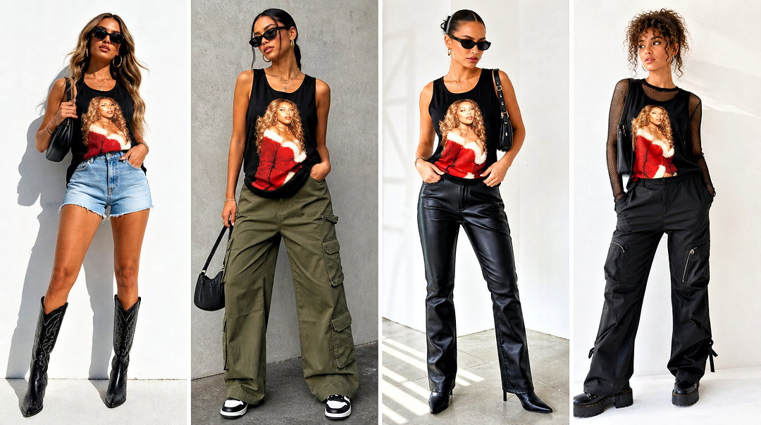 20 Mariah Carey Tank Top Outfit Ideas for Nostalgic Pop Style