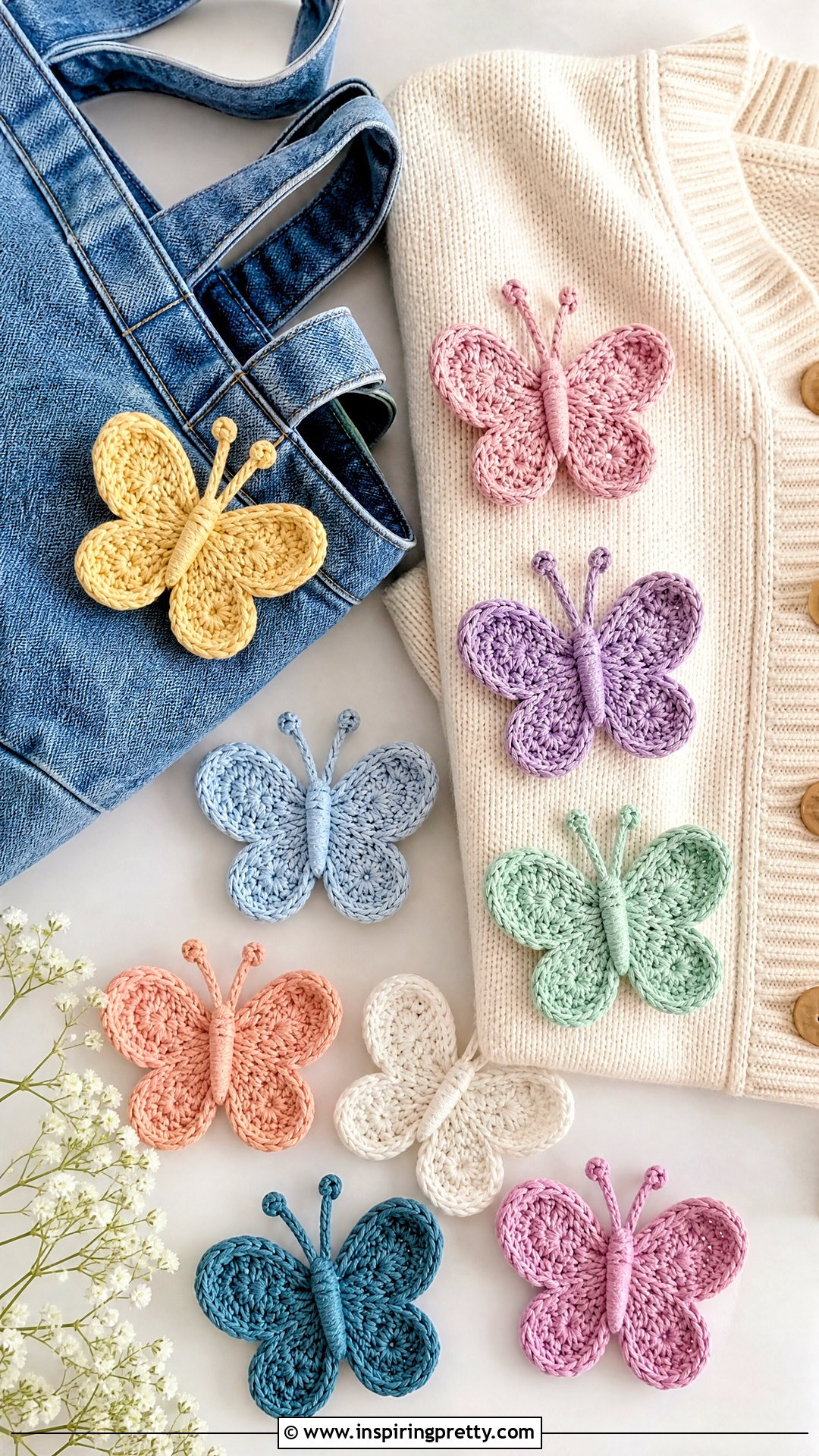 Mariposa Crochet Butterfly Applique - 50 top mariposa crochet ideas