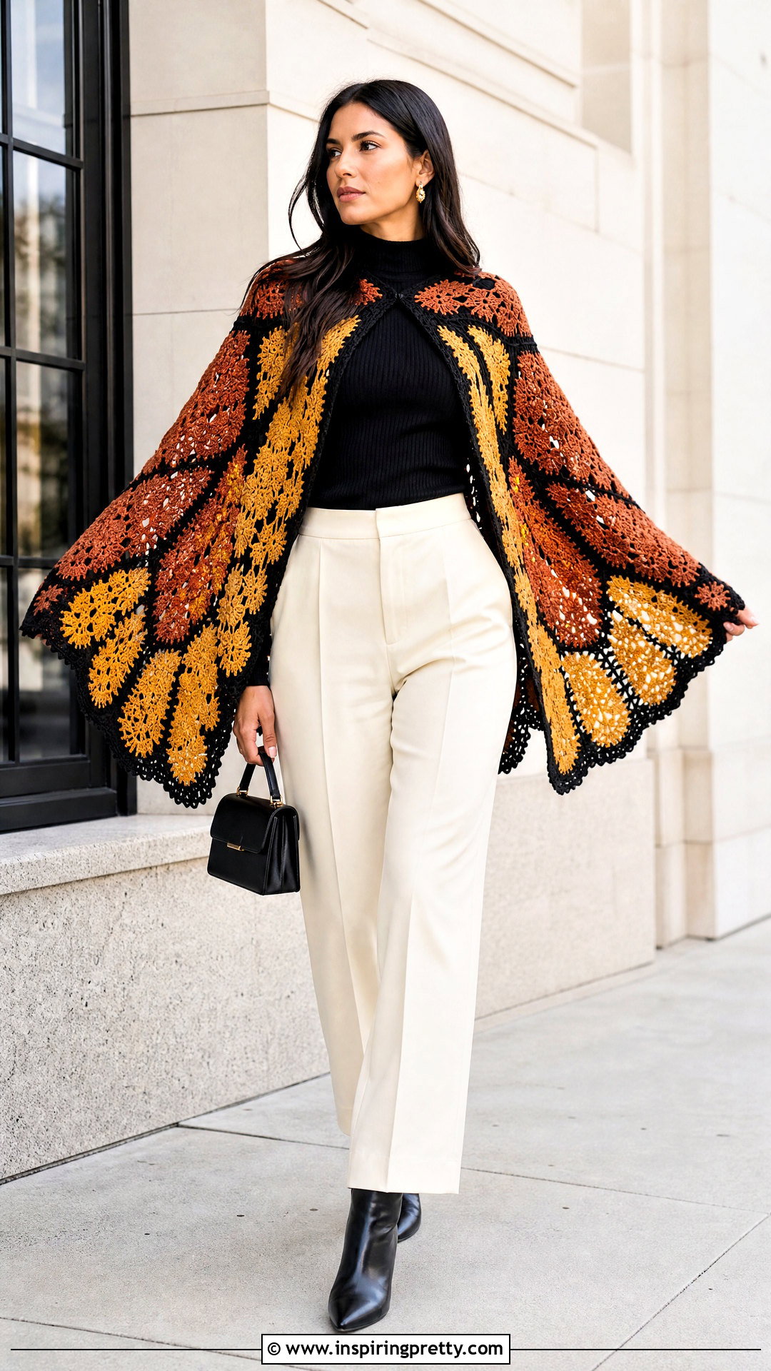 Mariposa Crochet Butterfly Cape - 50 top mariposa crochet ideas