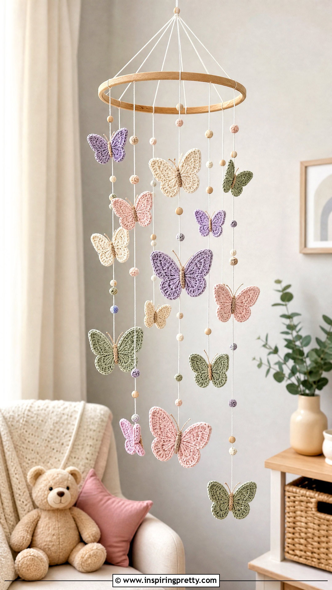 Mariposa Crochet Butterfly Mobile - 50 top mariposa crochet ideas