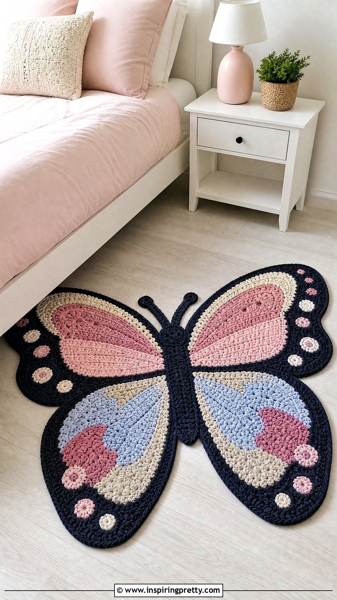 Mariposa Crochet Butterfly Rug - 50 top mariposa crochet ideas