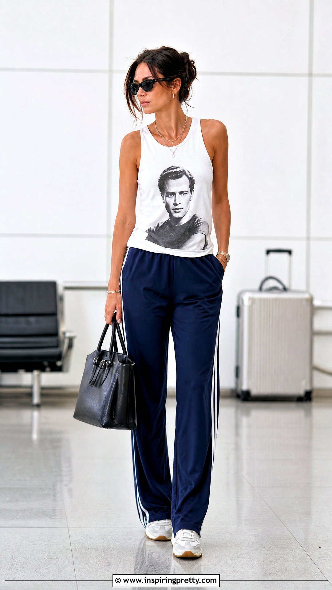 Marlon Brando Tank Top With Track Pants - 25 Marlon Brando Tank Top outfit ideas