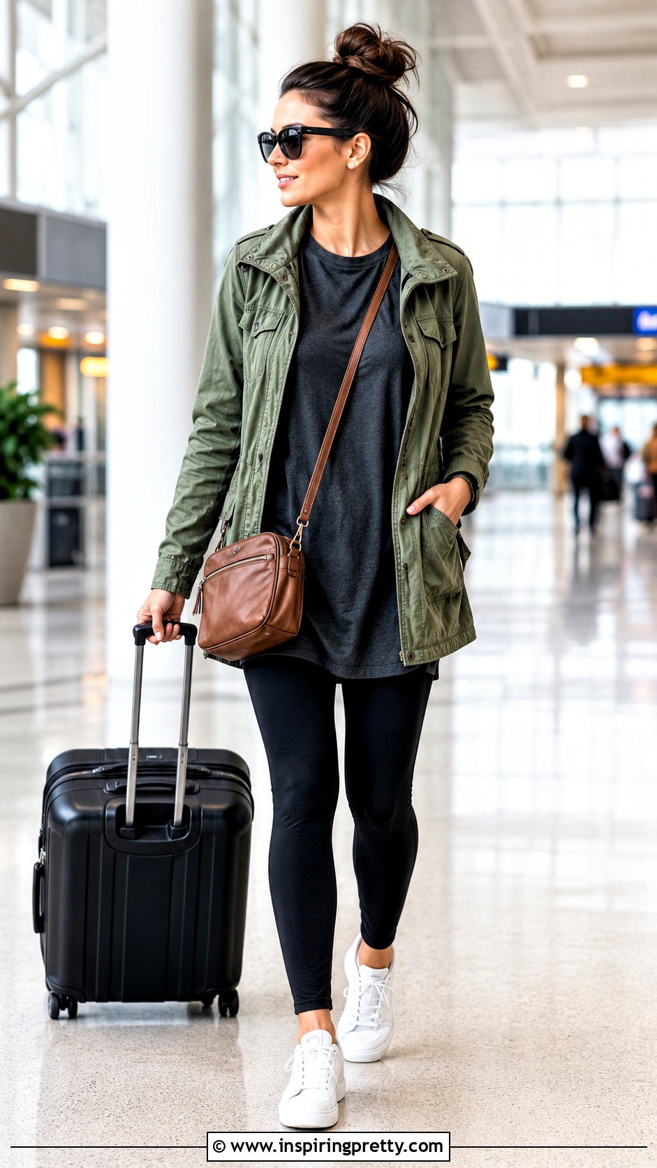 Marshalls Tunic Top With Black Leggings - 20 marshalls tops outfit ideas