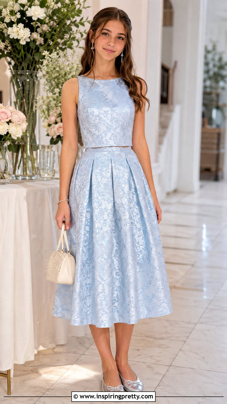 Matching Dressy Top And Skirt Set - 20 girls dressy tops outfit ideas
