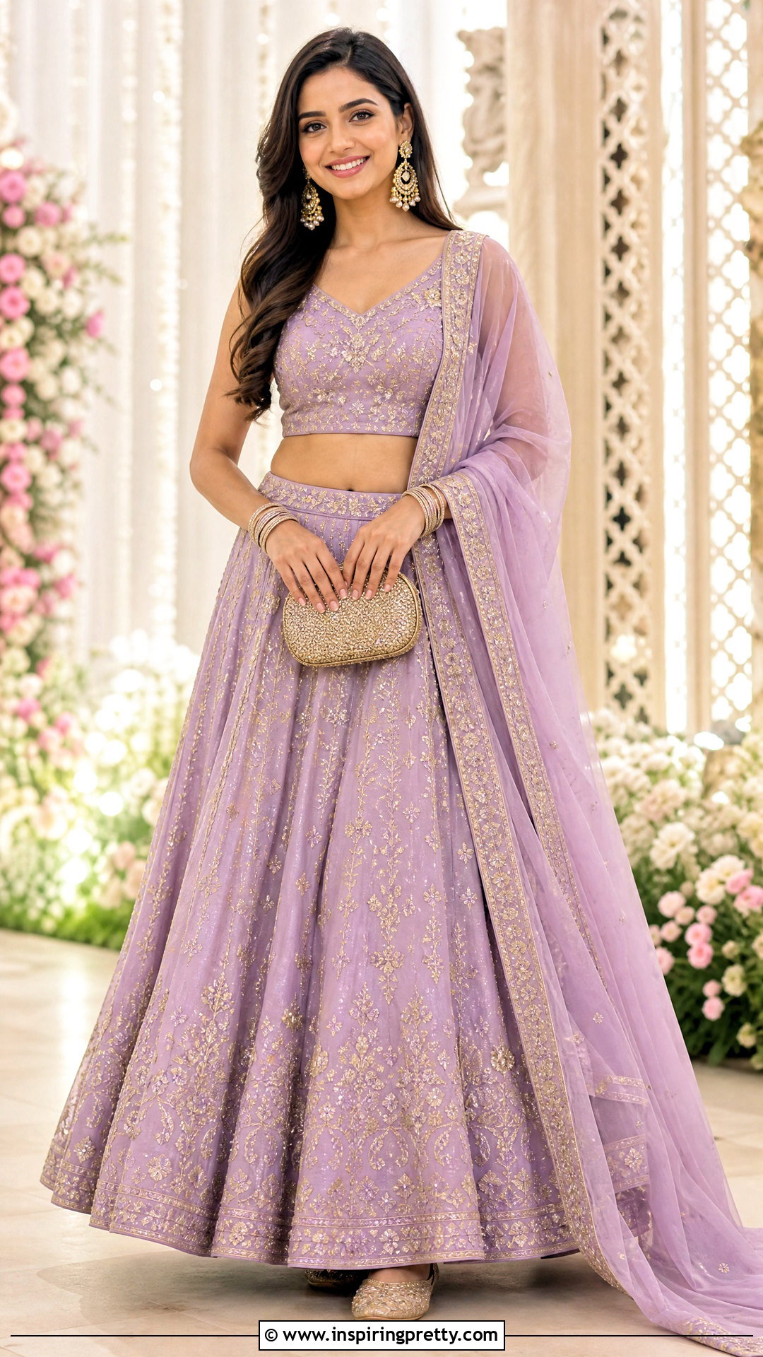 Matching Skirt And Top Set With Dupatta - 50 traditional skirt and top outfits