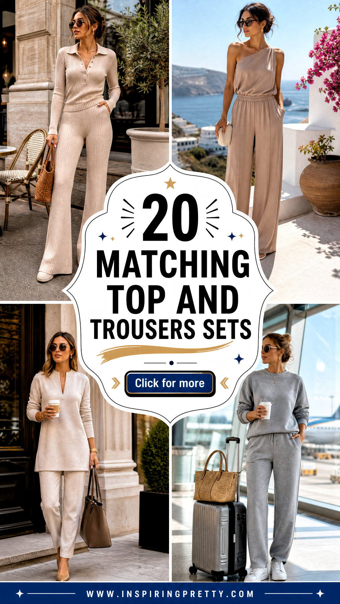 20 Matching Top And Trousers Sets for Effortless Style - 20 Matching Top And Trousers Sets for Effortless Style