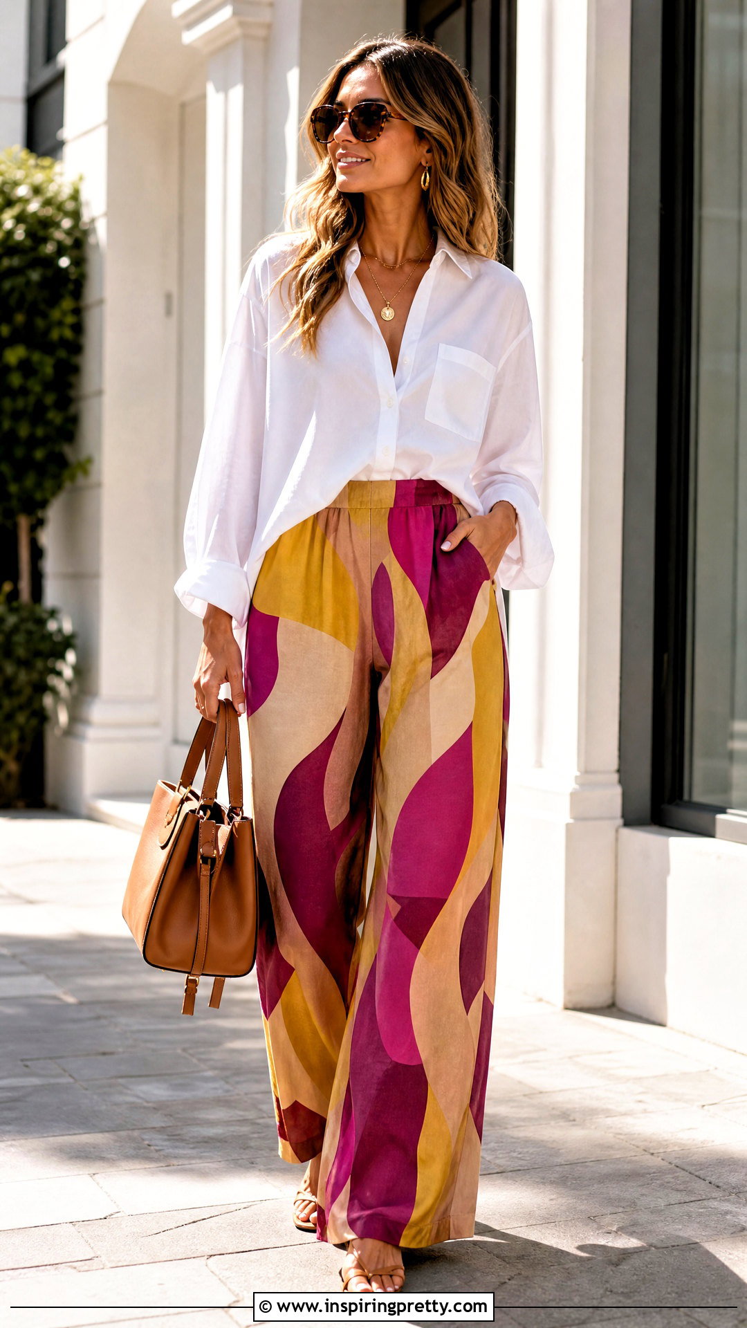 Material Trouser And White Shirt - 50 material trouser and top for ladies