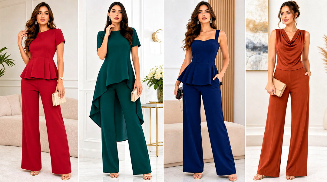 50 Material Trouser and Top for Ladies: Chic Tailored Looks
