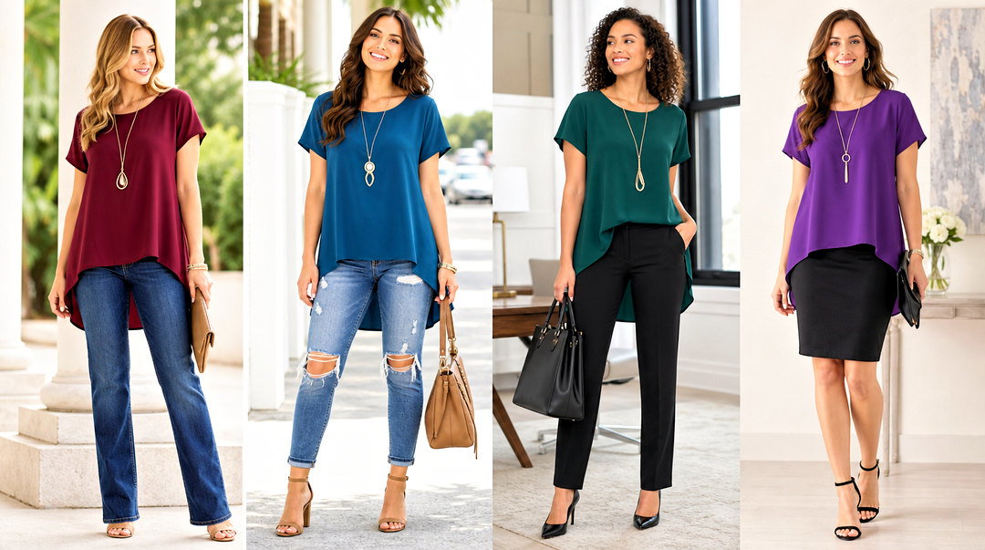 20 Maurices Hi Low Tops Outfit Ideas for Easy Layered Looks