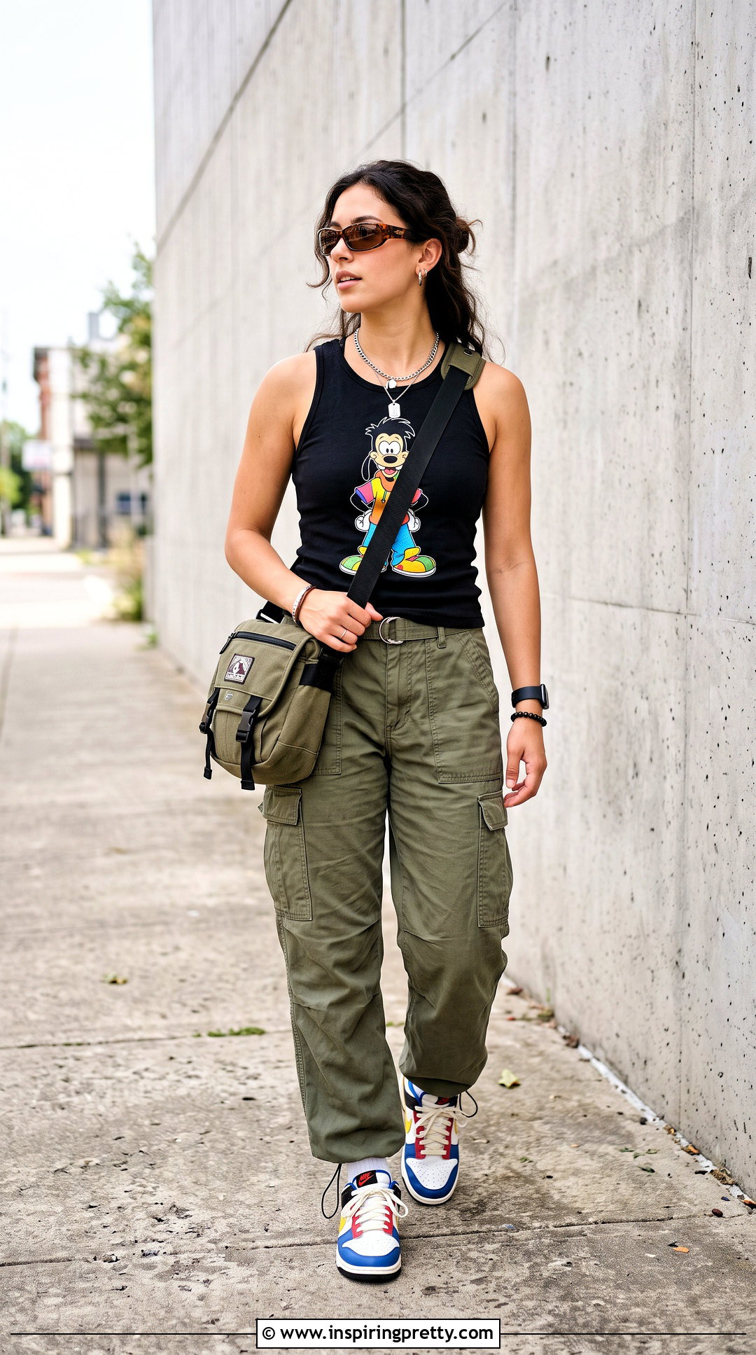 Max Goof Tank Top With Cargo Pants - 20 Max Goof Tank Top outfit ideas