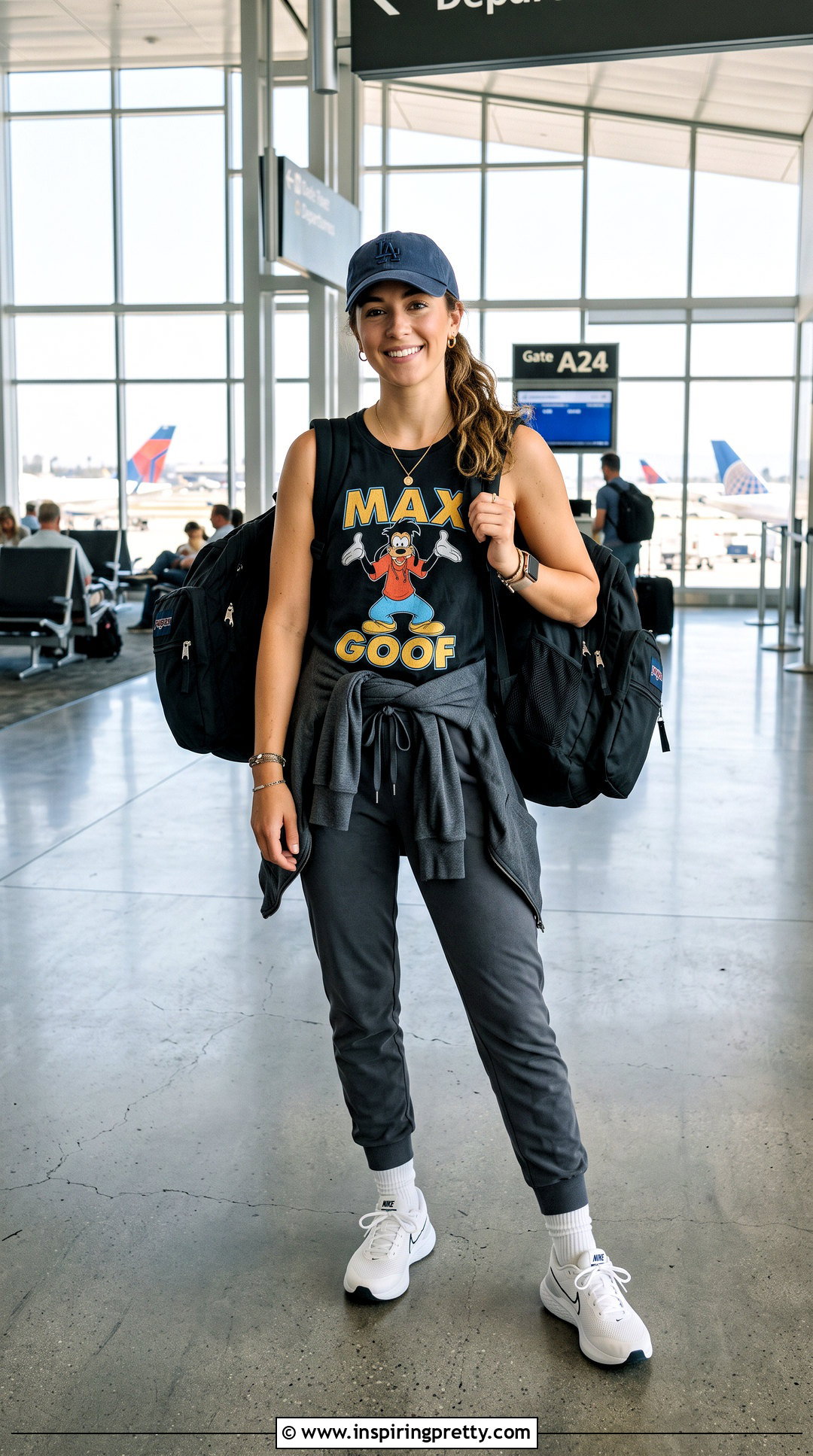 Max Goof Tank Top With Joggers - 20 Max Goof Tank Top outfit ideas