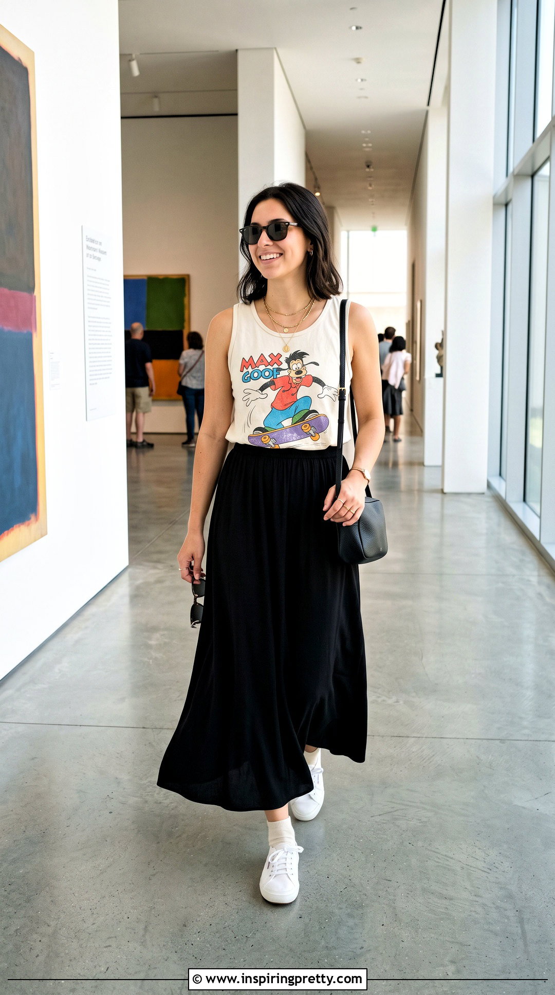 Max Goof Tank Top With Maxi Skirt - 20 Max Goof Tank Top outfit ideas