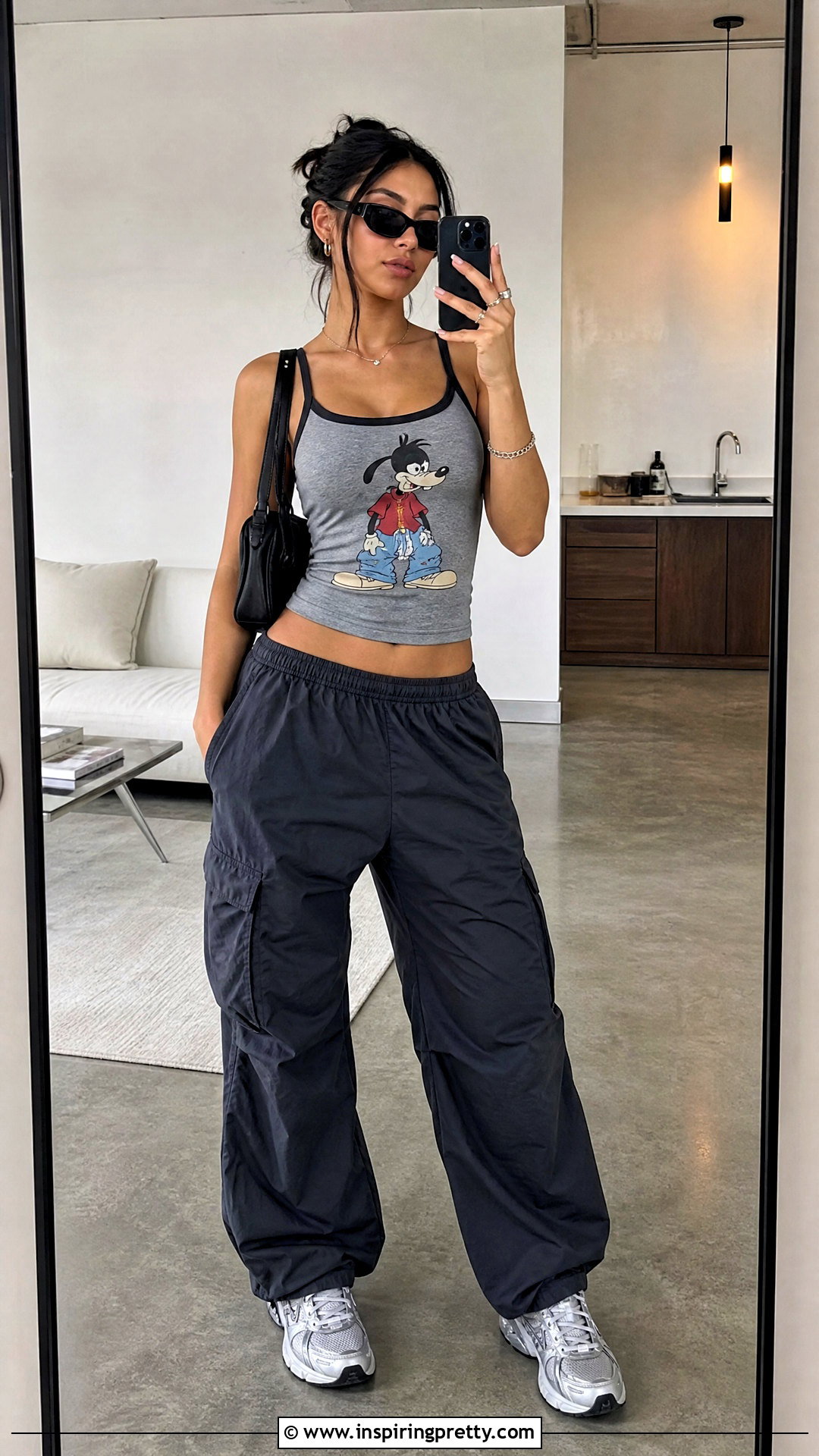 Max Goof Tank Top With Parachute Pants - 20 Max Goof Tank Top outfit ideas