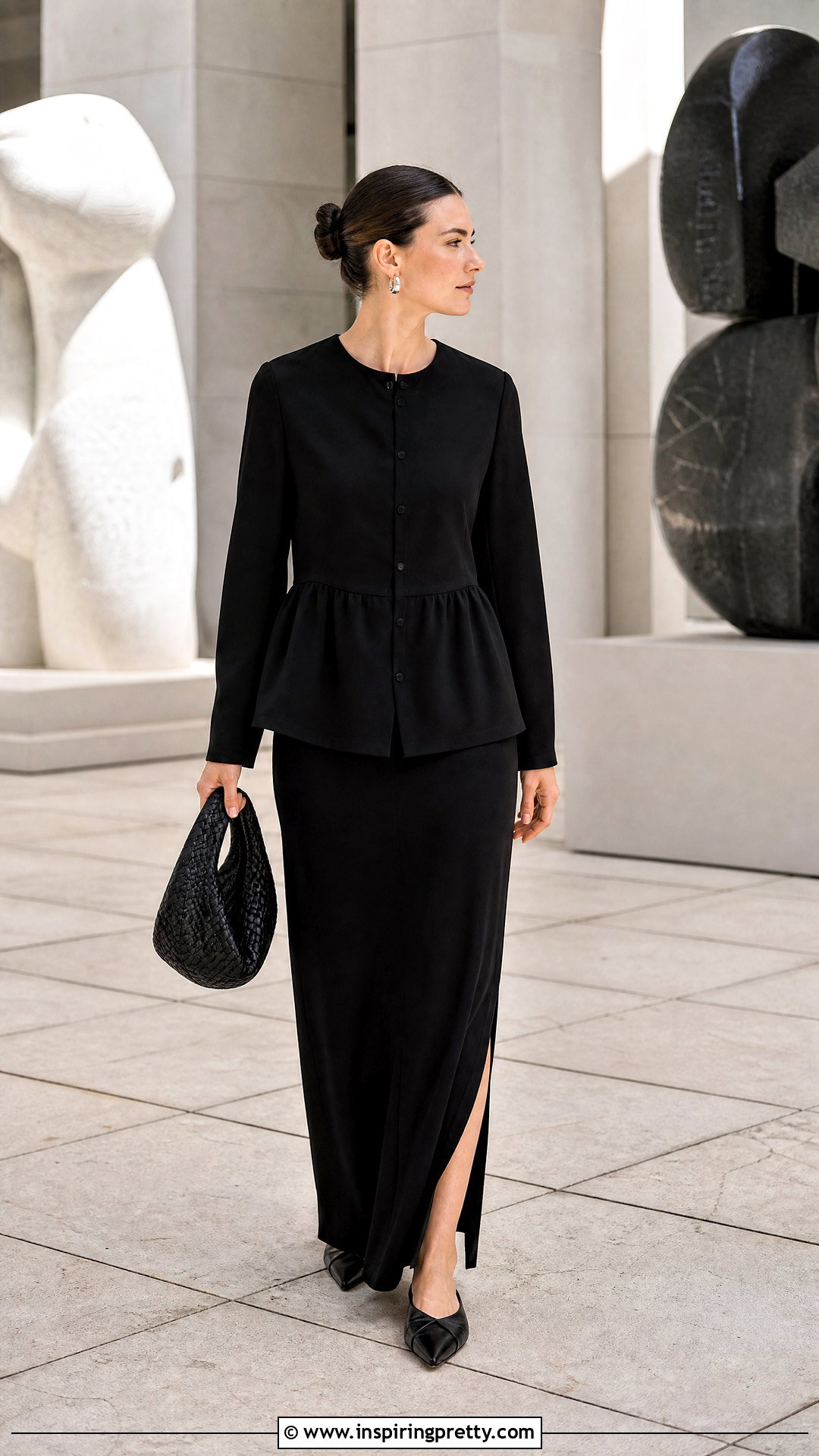 Meadowlark Top With Black Maxi Skirt - 20 Meadowlark Top Reformation outfit ideas