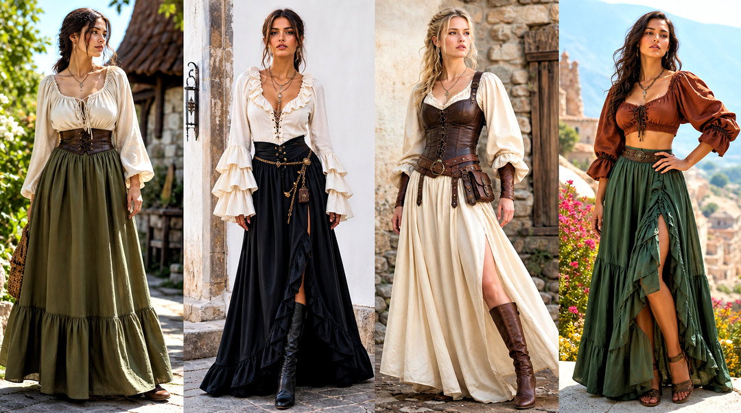 25 Medieval Style Tops Outfit Ideas for Modern Fantasy Fans
