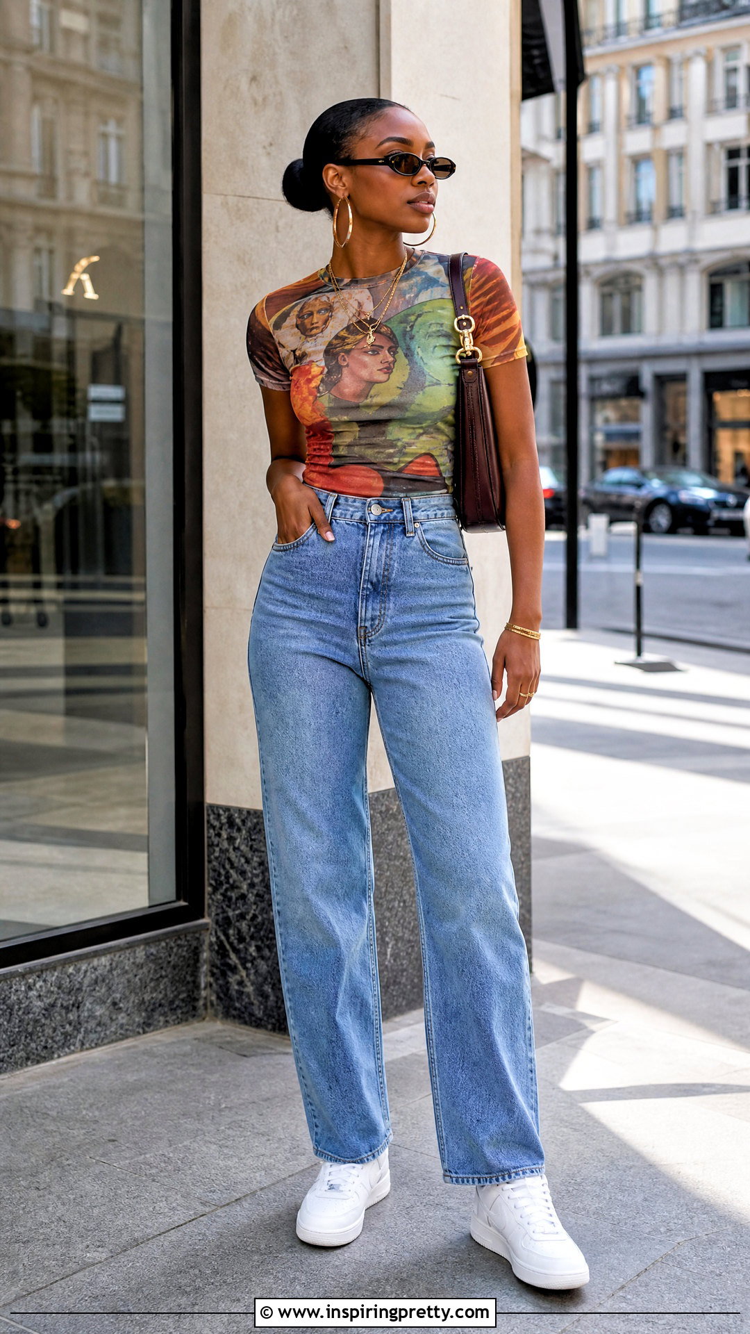 Meji Meji Top With High Waisted Jeans - 25 meji meji top outfit ideas