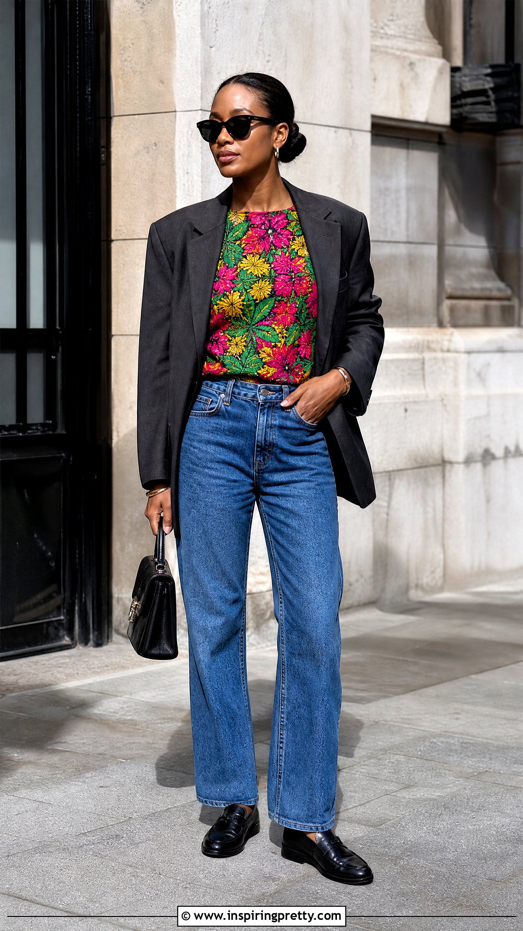 Meji Meji Top With Oversized Blazer - 25 meji meji top outfit ideas