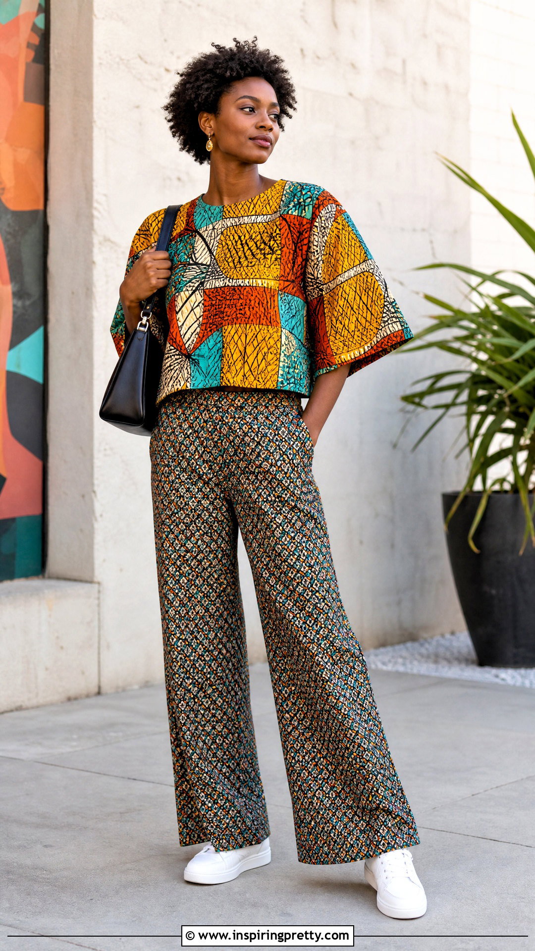 Meji Meji Top With Printed Pants - 25 meji meji top outfit ideas