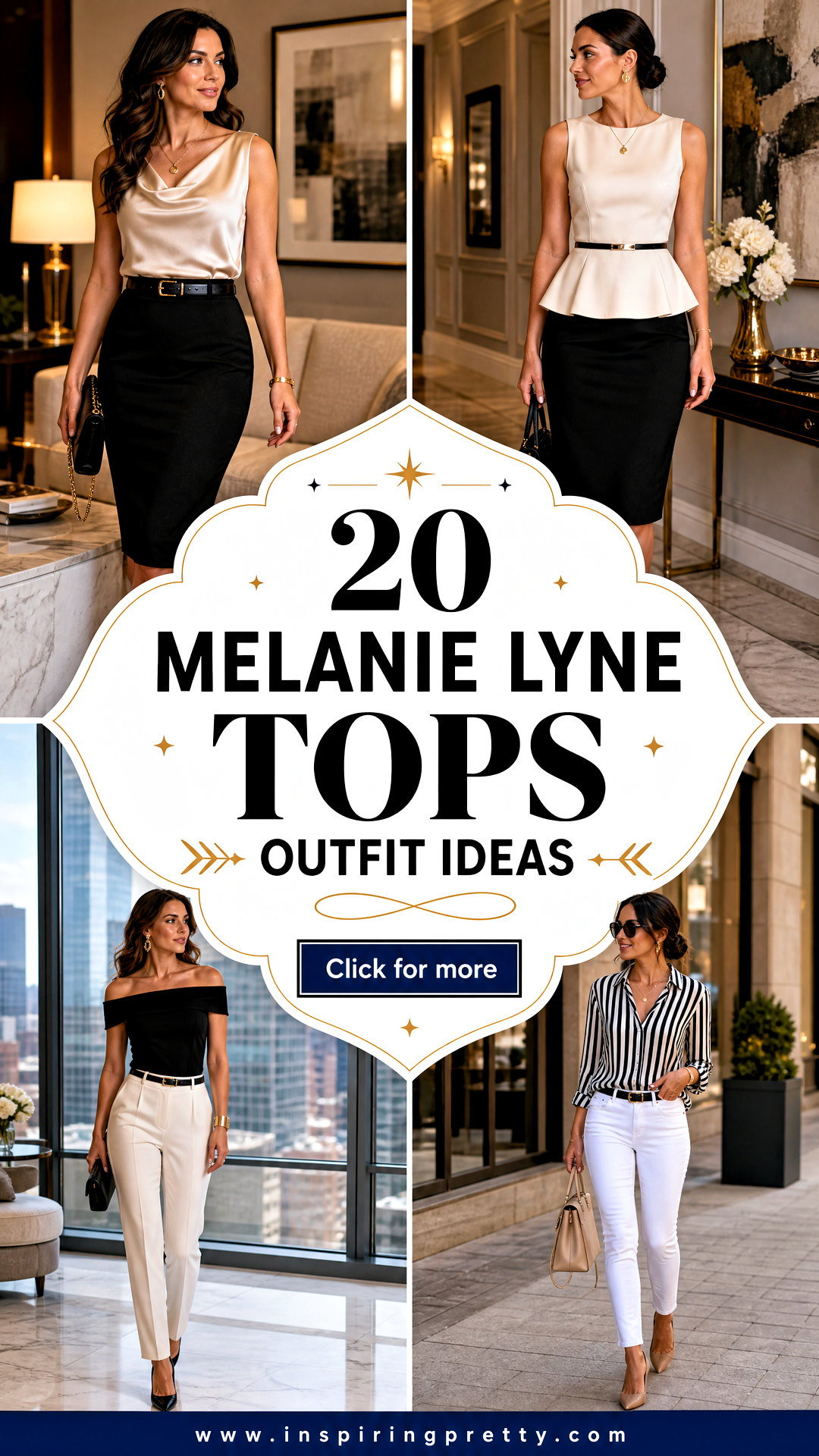 20 Melanie Lyne Tops Outfit Ideas for Timeless Chic Style - 20 Melanie Lyne Tops Outfit Ideas for Timeless Chic Style