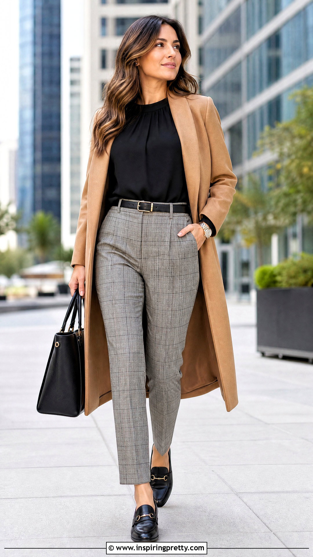 Melissa Top With Plaid Trousers - 20 melissa top outfit ideas