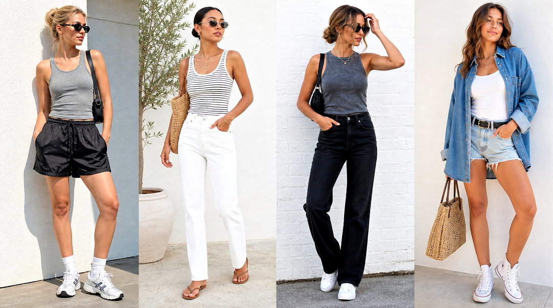 20 Men Tank Top Aesthetic Outfit Ideas for Cool Street Style
