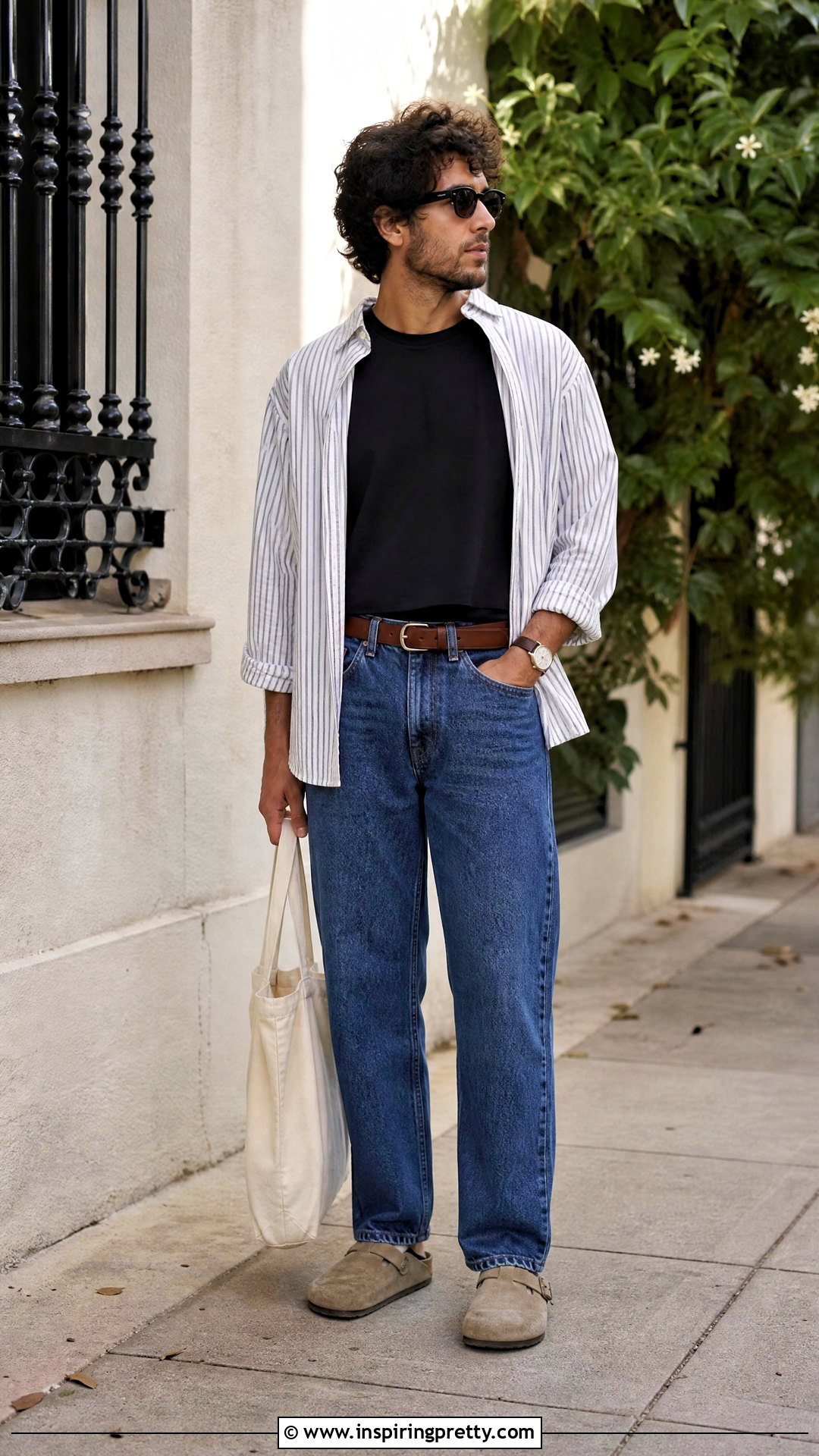 Mens Crop Top With Straight Leg Jeans - 50 men crop top outfit ideas